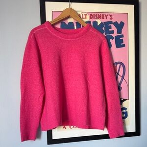 Club Monaco  Pink Sweater L